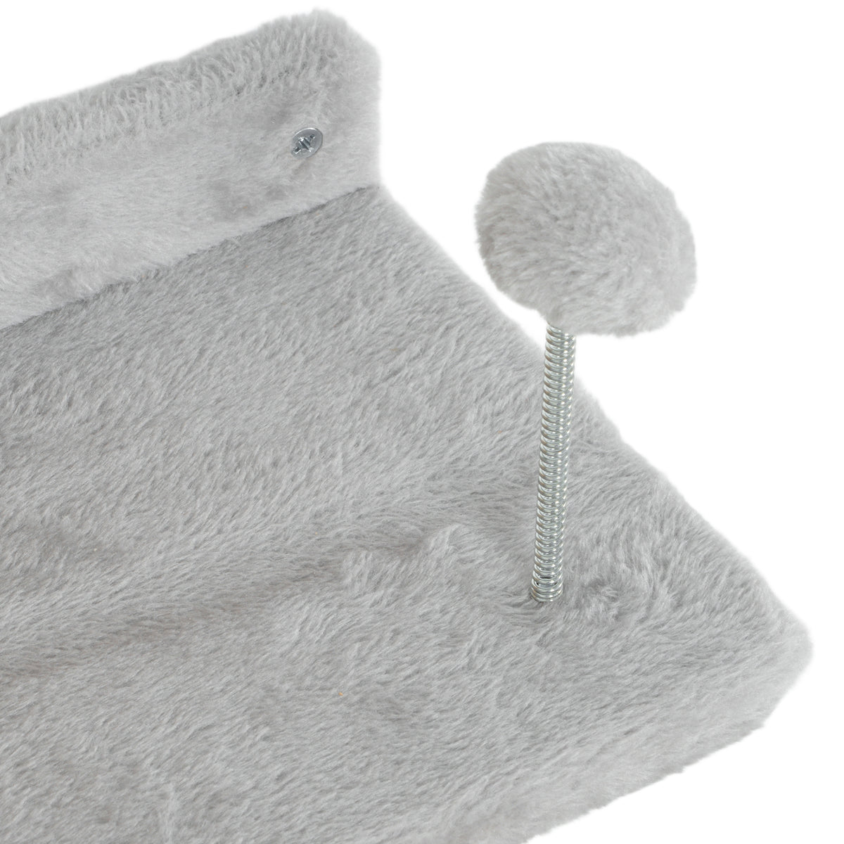 Pawhut Juego De Pared De Escalada Para Gatos De 4 Piezas Con Plataformas Gris_4