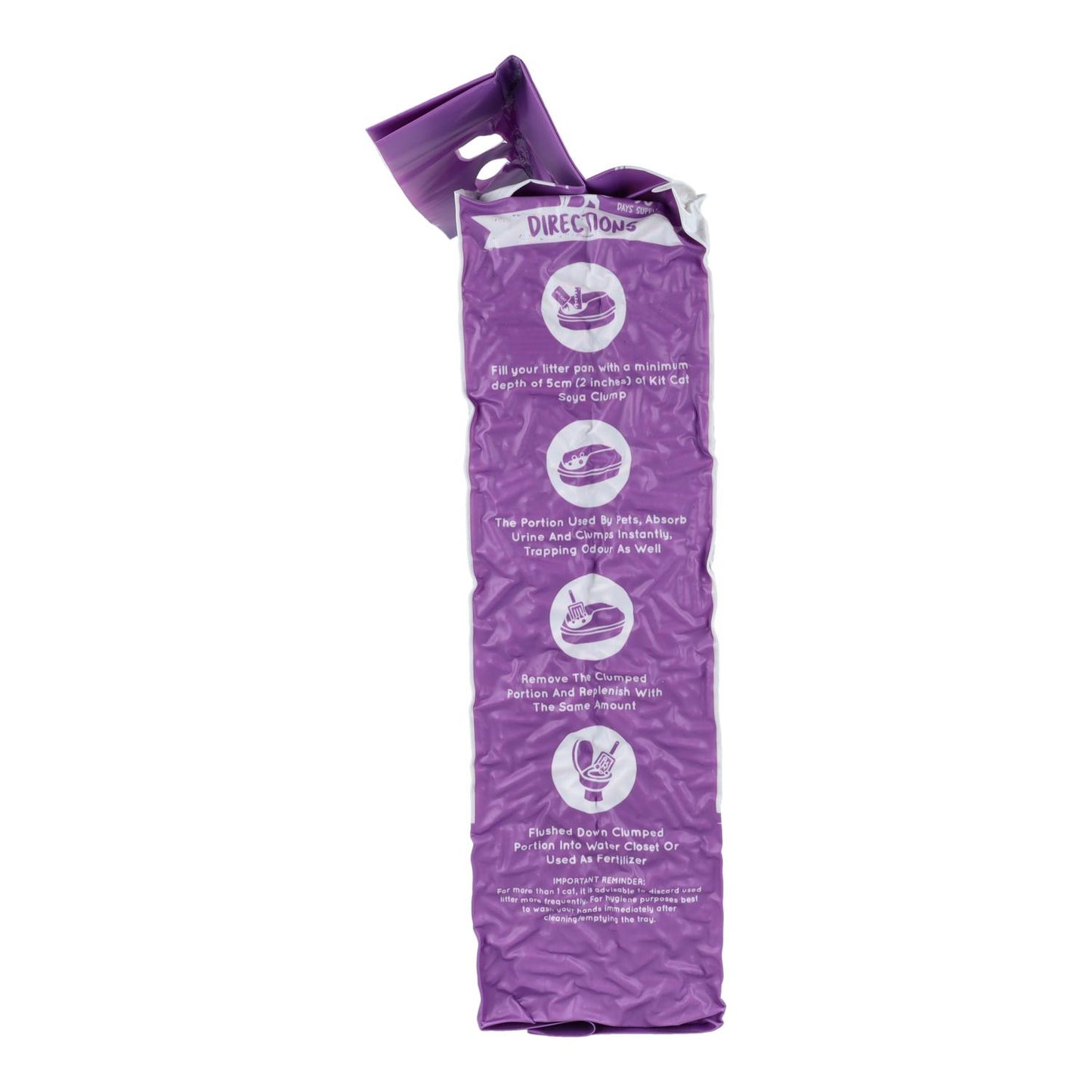 Pack 2x Kit Cat Arena Eco SoyaClump Pack Ahorro - Lavender 7 L Arena para gatos