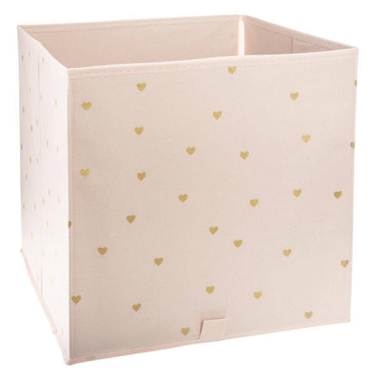 Caja De Almacenamiento Infantil corazón Rosa_0