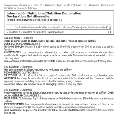 Glutamina Kyowa® - 300g - Neutro - Ayuda A Reparar Las Células Desp - Masmusculo_4