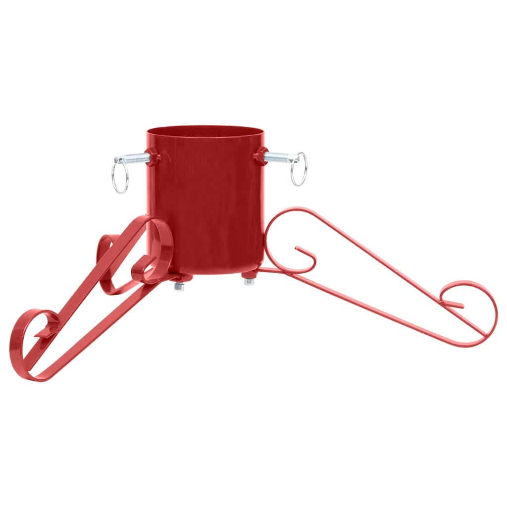 Vidaxl Soporte Para Árbol De Navidad Rojo 58x58x21 Cm_3
