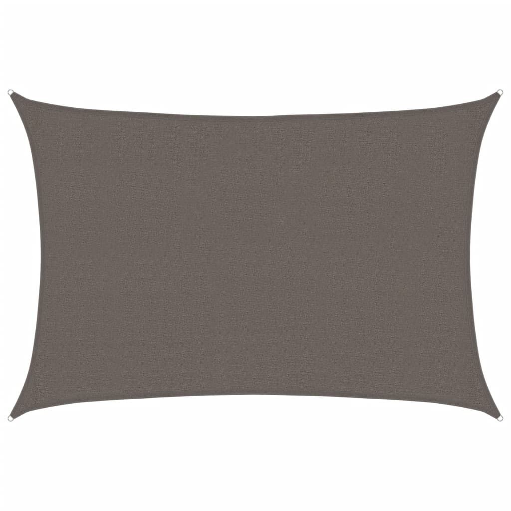 Vidaxl Toldo De Vela Gris Antracita Hdpe 160 G/m² 2,5x3,5 M_0