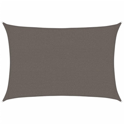 Vidaxl Toldo De Vela Gris Antracita Hdpe 160 G/m² 2,5x3,5 M_0