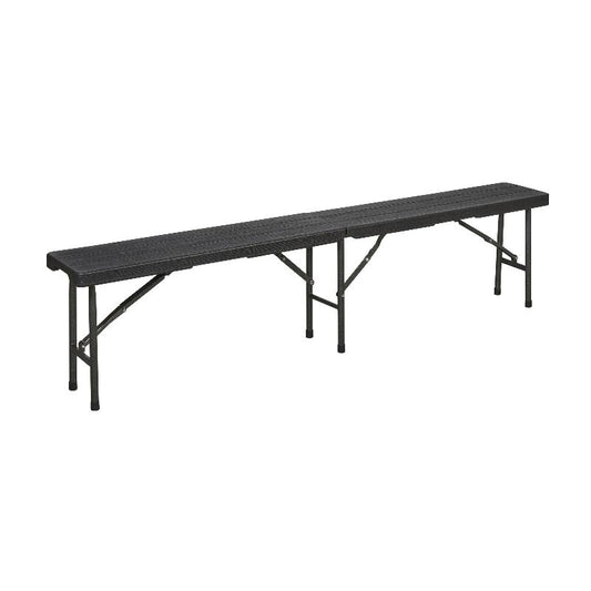 Banco Plegable Gris Antacita 180x28x43cm._0