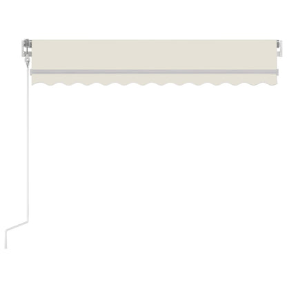 Toldo Automático Con Led Y Sensor De Viento Crema 350x250 Cm_3