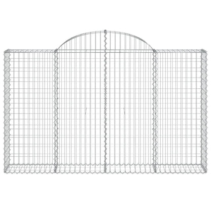 Cestas Gaviones 30 Uds Forma De Arco Hierro 200x30x120/140 Cm_3