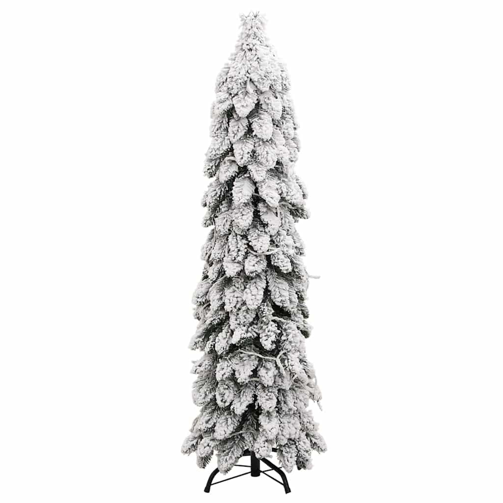 Vidaxl Árbol De Navidad Artificial Iluminado Con 80 Led Y Nieve 150 Cm_3