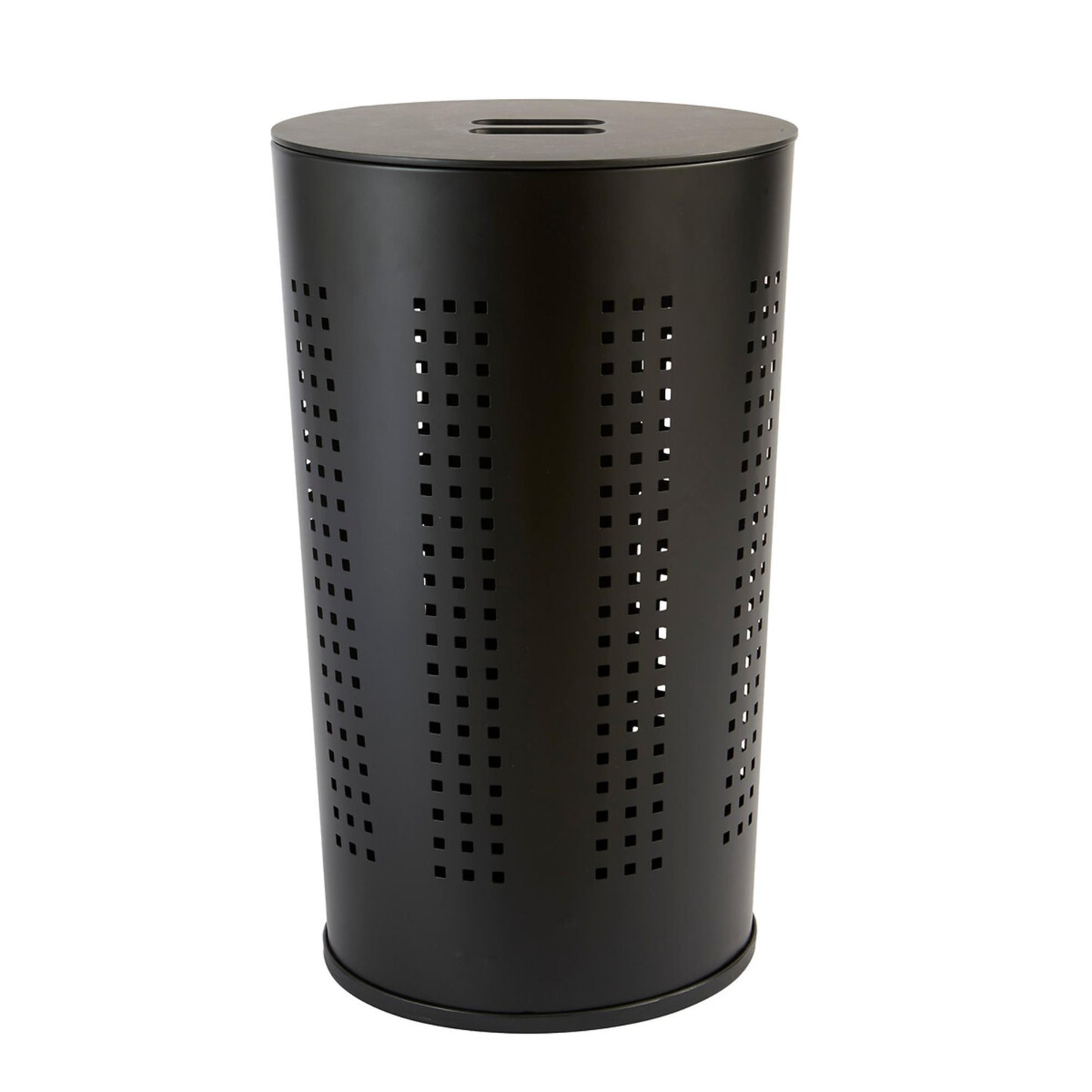 Cesta De Ropa Glass 45l Metal Negro_0