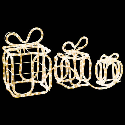 Vidaxl Cajas De Regalo Adorno Navideño 180 Led Interior Y Exterior_3