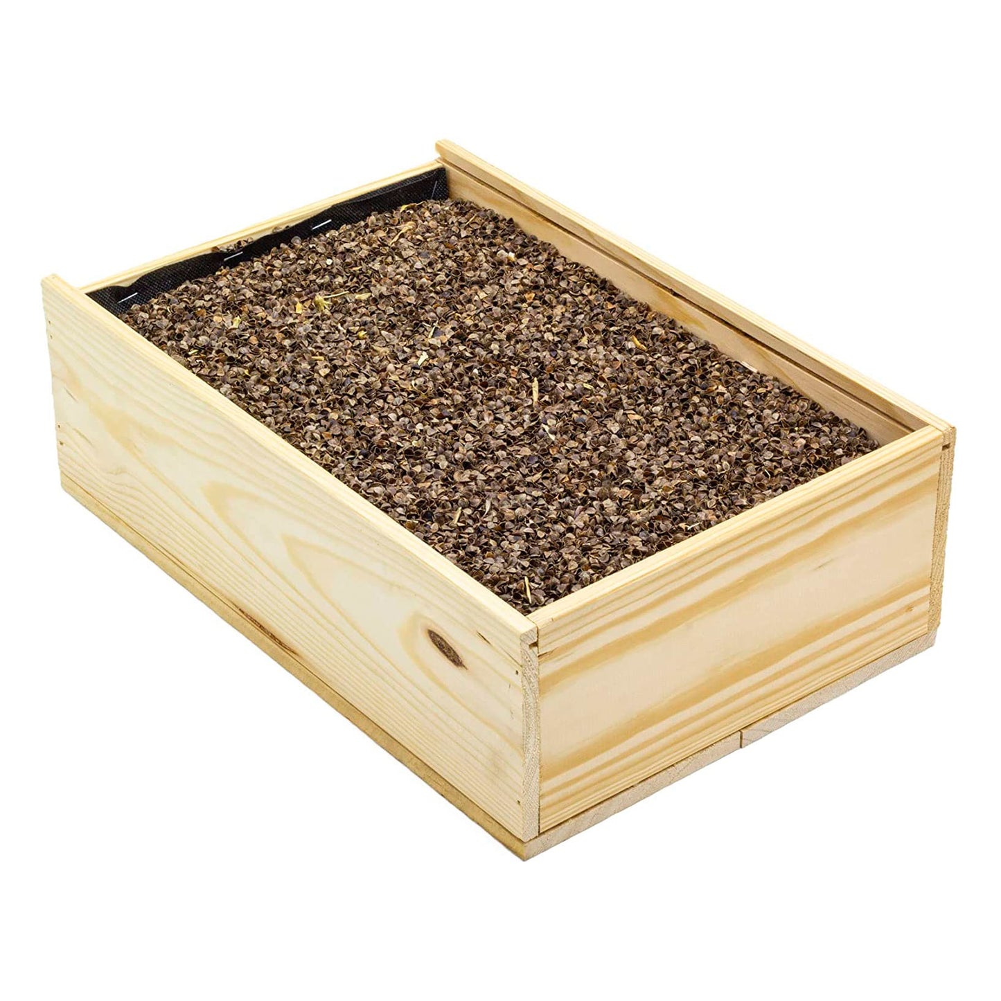 Cáscara De Trigo Sarraceno Para Nidos - Producto Natural Para Acolchar La Cama De Las Aves De Corral - 25L_3