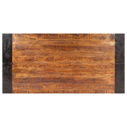 Mesa De Comedor De Madera Maciza De Mango 180x90x76 Cm_2