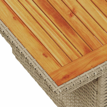 Set De Sofás De Jardín Con Cojines 9 Pzas Ratán Sintético Beige / Vetonek_4