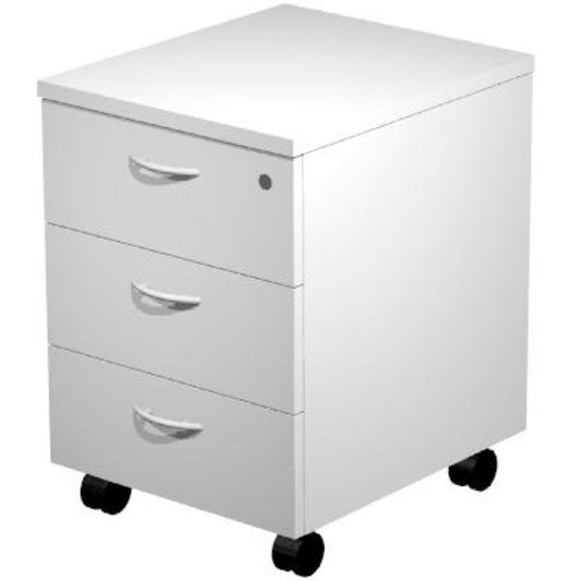 Cajonera Movil Presto - Venere 3 Cajones Gris._0