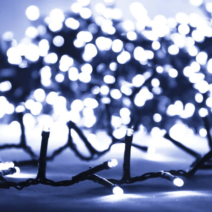 Vidaxl Tira De Luces Compacta Con 400 Led Pvc Blanco Frío 13 M_3