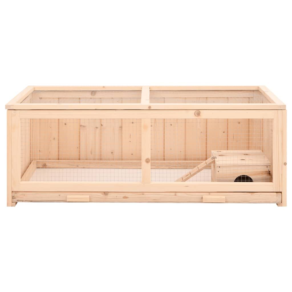 Vidaxl Jaula Para Hámster Madera Maciza Abeto 104x52x38 Cm_3