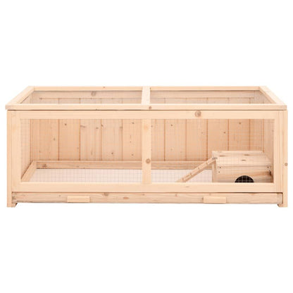 Vidaxl Jaula Para Hámster Madera Maciza Abeto 104x52x38 Cm_3