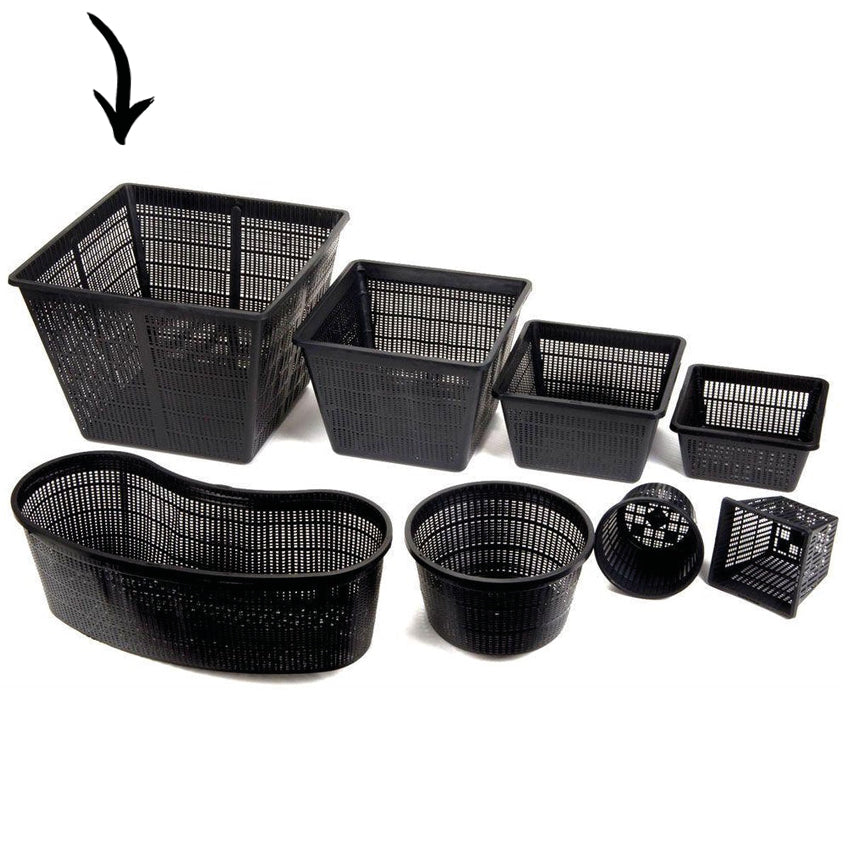 Cesta Estanque - 5 Unidades - 35x35x26 Cm - Cestas Grandes_1
