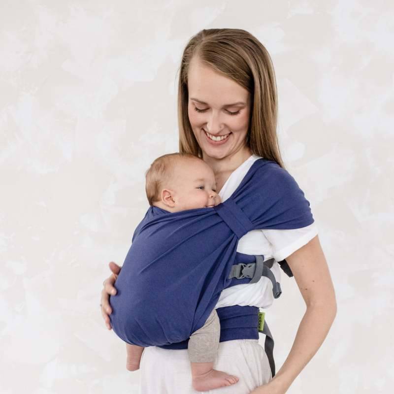 Fular Mochila Portabebé Boba Bliss. Navy