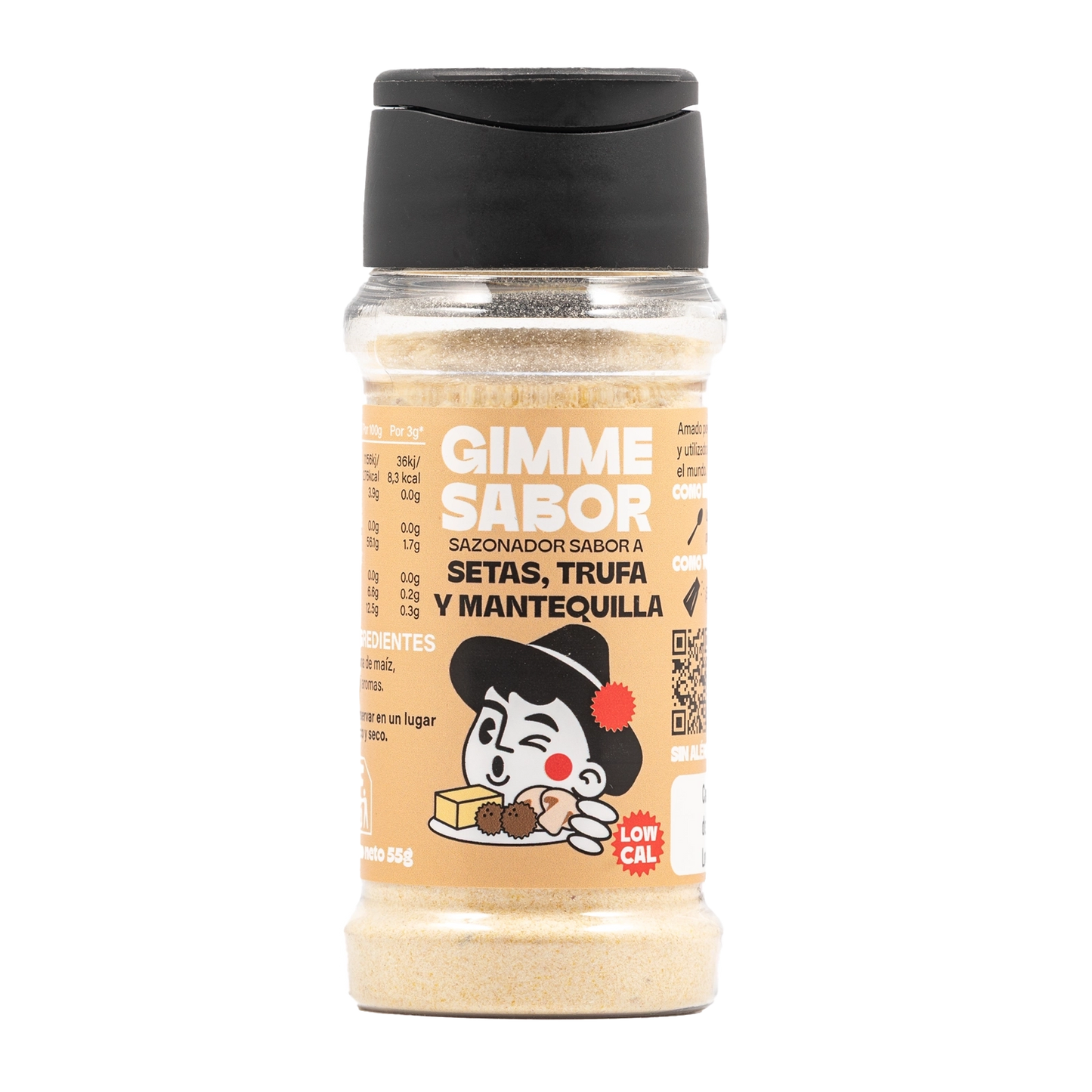 Sazonador vegetal sabor setas, trufa y mantequilla_0