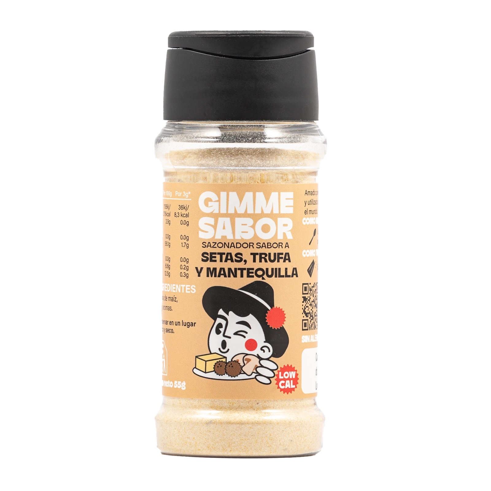 Sazonador vegetal sabor setas, trufa y mantequilla_0