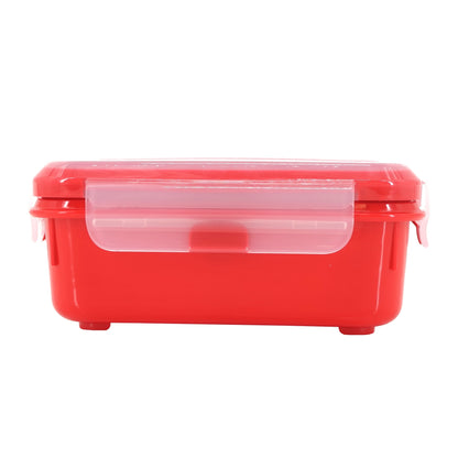 2x Herméticos Super Lock Micro 1,9 L., Aptos Para Cocinar Al Vapor En El Microondas, Ideal Transporte Y Almacenamiento De Alimentos, Cierre Clip