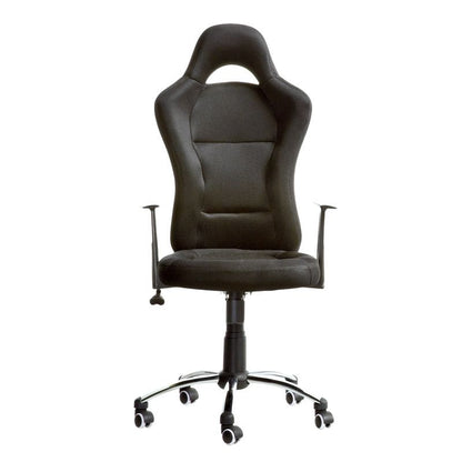 Silla De Oficina Fórmula Símil, Negro, 60,5 X 115-125 X 61,5cm_1