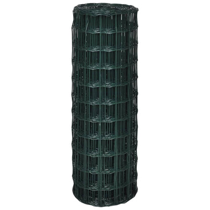 Set De Euro Valla Acero Verde 25x1,2 M / Vetonek_1