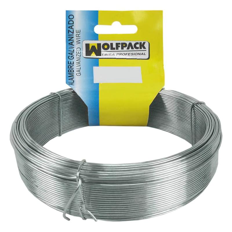 Alambre Galvanizado (rollo 500 Gramos) Nº10/1,5 Mm._1