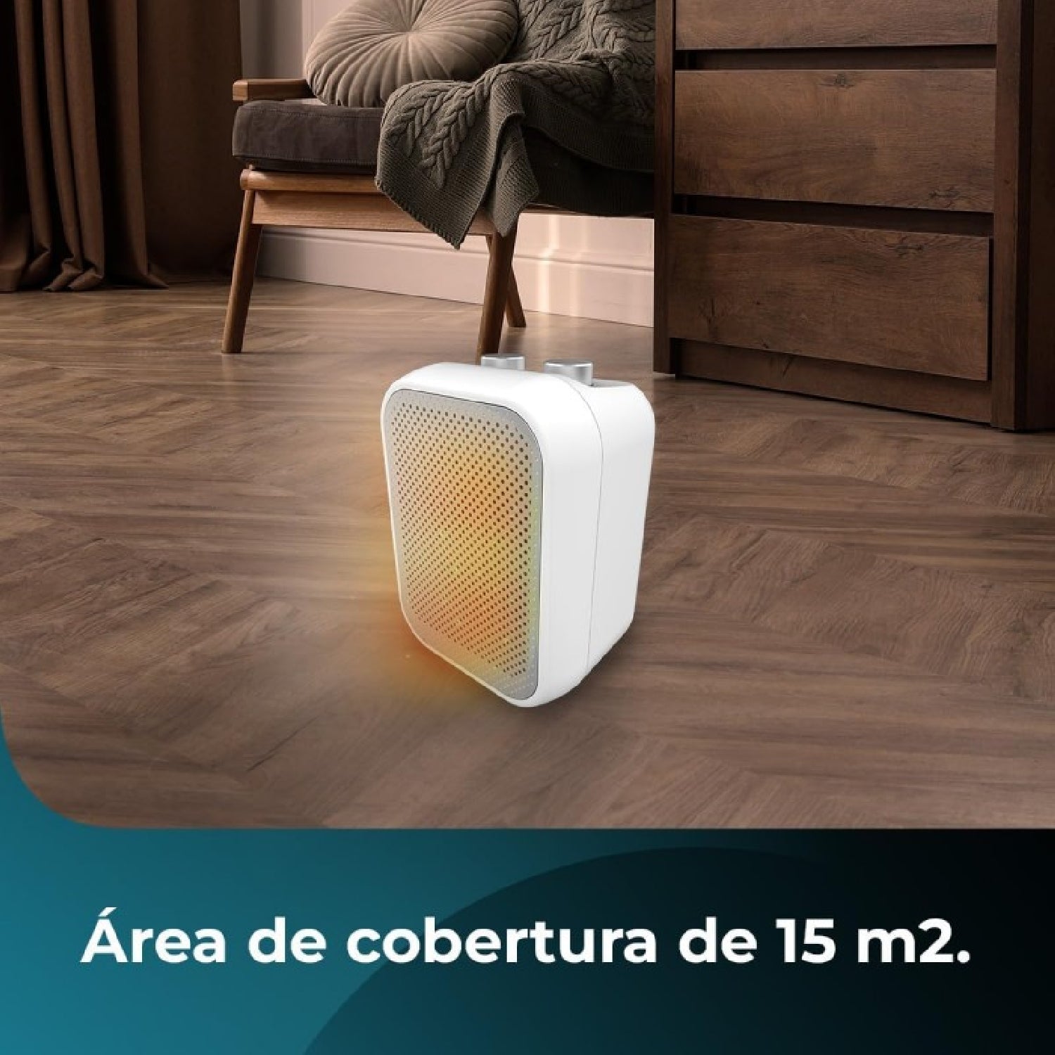 Cecotec Calefactor Cerámico De Sobremesa Readywarm 1500 Max Ceramic White_1