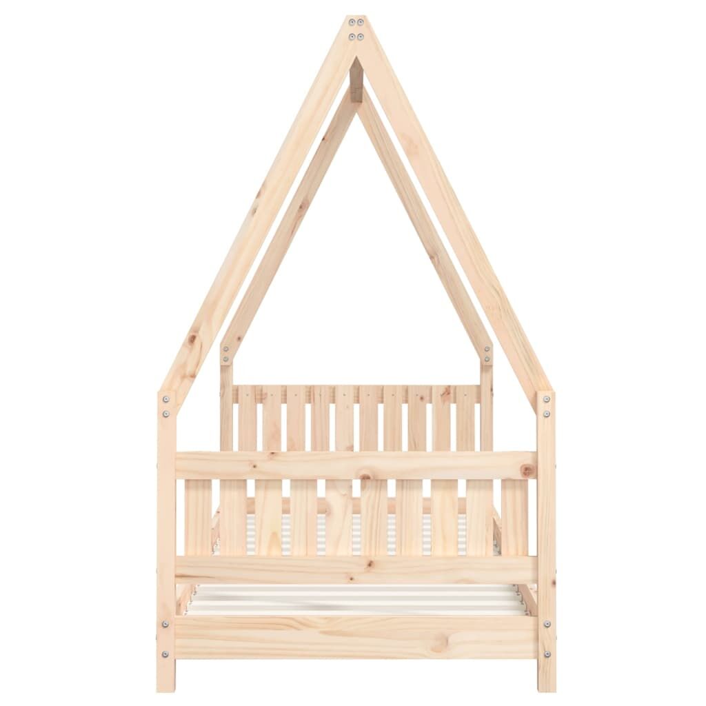 Vidaxl Estructura De Cama Para Niños Madera Maciza De Pino 80x200 Cm_4