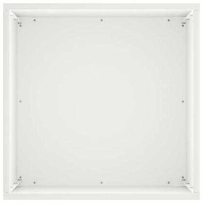 Macetero De Jardín 2 Uds. Blanco 40 X 40 X 50 Cm_4