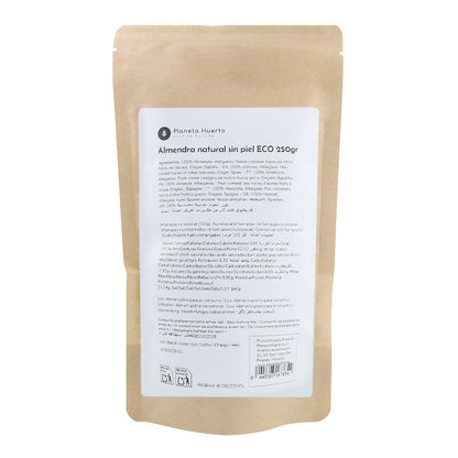 Almendra repelada ECO Planeta Huerto 250 g