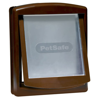 Petsafe Puerta Mascotas 2-vías 755 Mediana 26,7x22,8 Marrón 5021_0