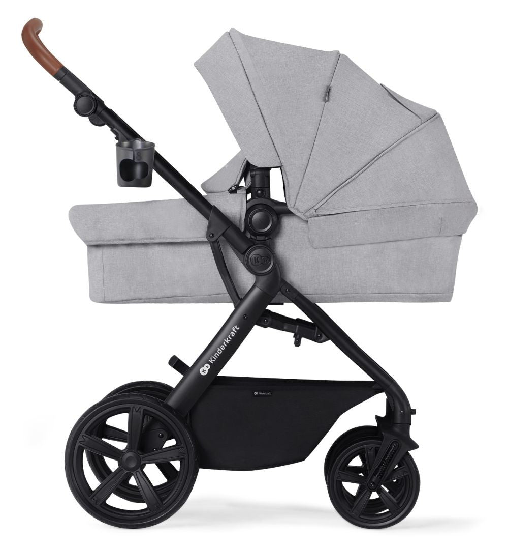 Carrito De Bebé Trio Convertible A-tour Hasta 22 Kg Light Grey_1