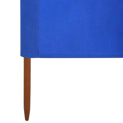 Vidaxl Paravientos De Playa De 6 Paneles Tela Azul Celeste 800x160 Cm_4