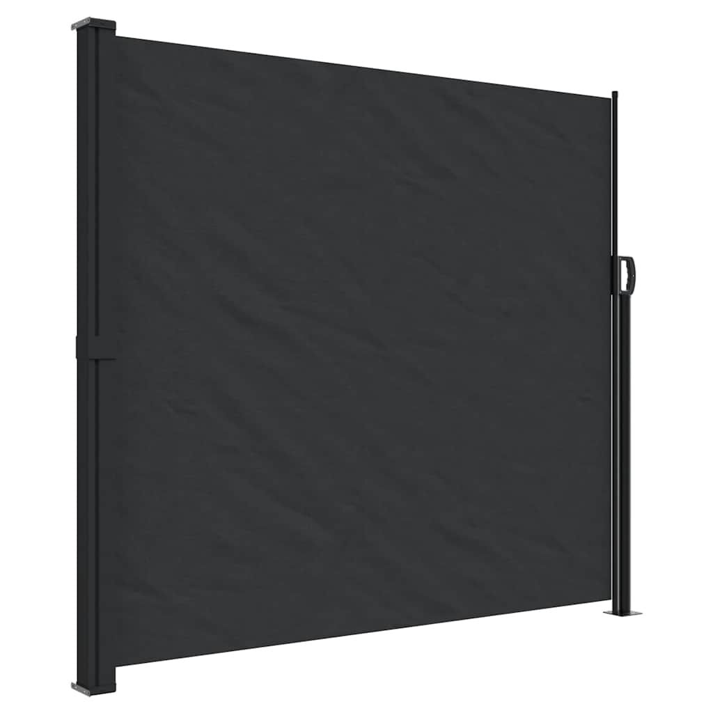 Vidaxl Toldo Lateral Retráctil Negro 180x300 Cm_0