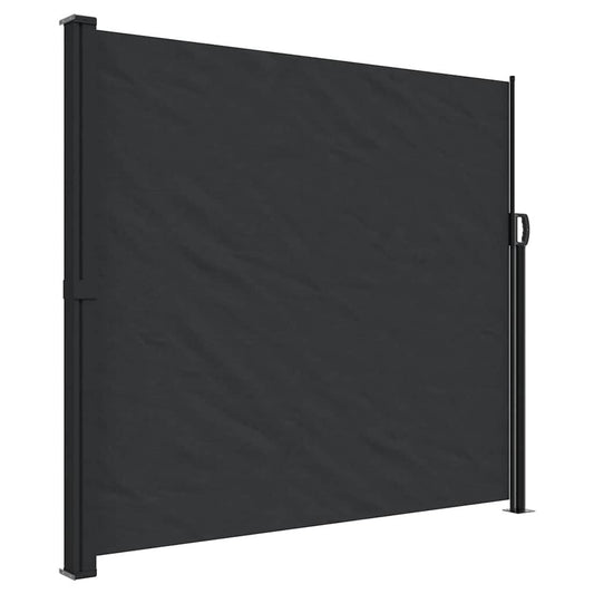 Vidaxl Toldo Lateral Retráctil Negro 180x300 Cm_0