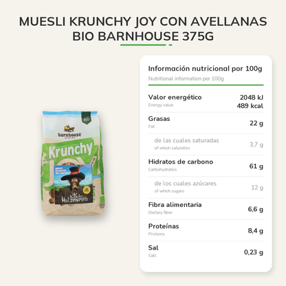 Información nutricional