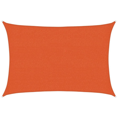 Vidaxl Toldo De Vela Hdpe Naranja 160 G/m² 2,5x4 M_0