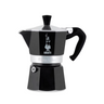 Bialetti Moka Express Cafetera Italiana Aluminio, Negro