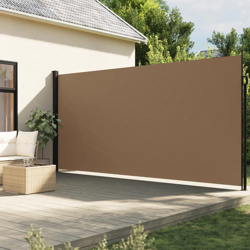 Vidaxl Toldo Lateral Retráctil Gris Taupe 200x500 Cm_1
