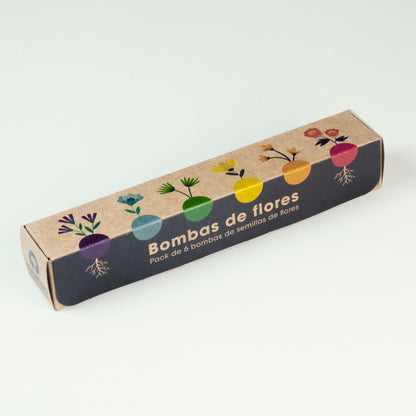 Pack 6 Bombas De Semillas – Flores Silvestres | Regalo Original Y Sensorial_2