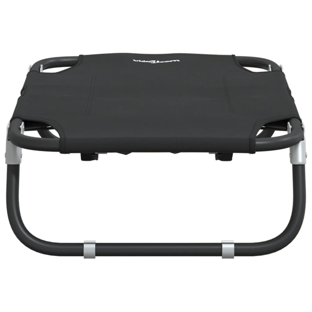 Cama Para Perros Plegable Tela Oxford Y Acero Gris Antracita / Vetonek_0