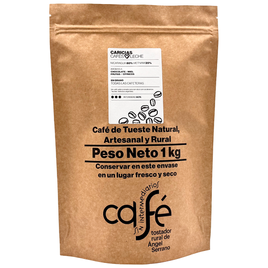 Cafe Sin Intermediarios Café Nicaragua Caricias En Grano 1 Kg_0