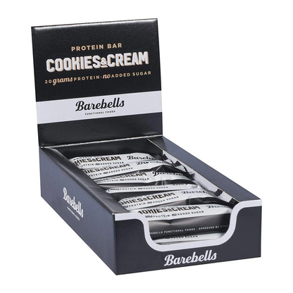 Barrita Proteica Cookies&cream 12x55g Barebells_0