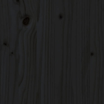 Vidaxl Juego Muebles De Jardín 6 Piezas Madera Maciza Pino Negro_5
