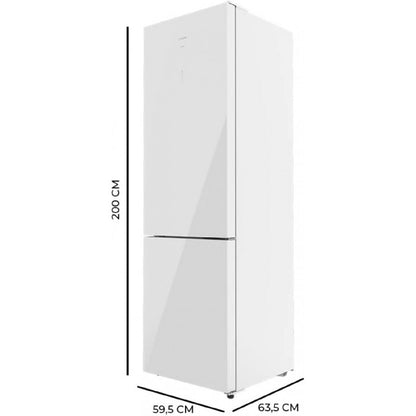Cecotec Frigorífico Combi Bolero Coolmarket Combi 356 White Cristal D_0