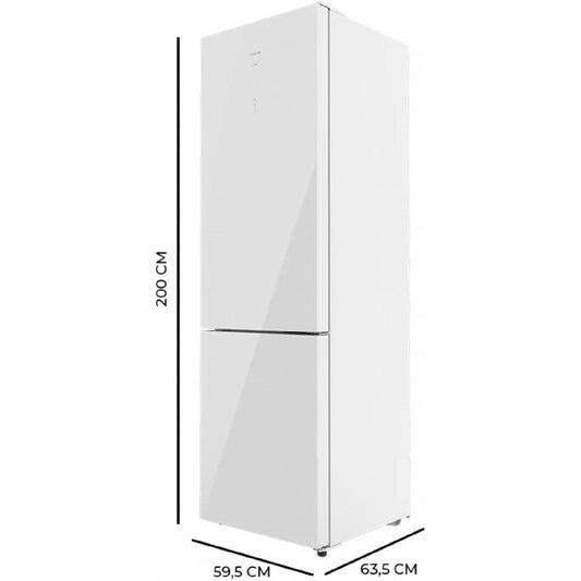 Cecotec Frigorífico Combi Bolero Coolmarket Combi 356 White Cristal D_0