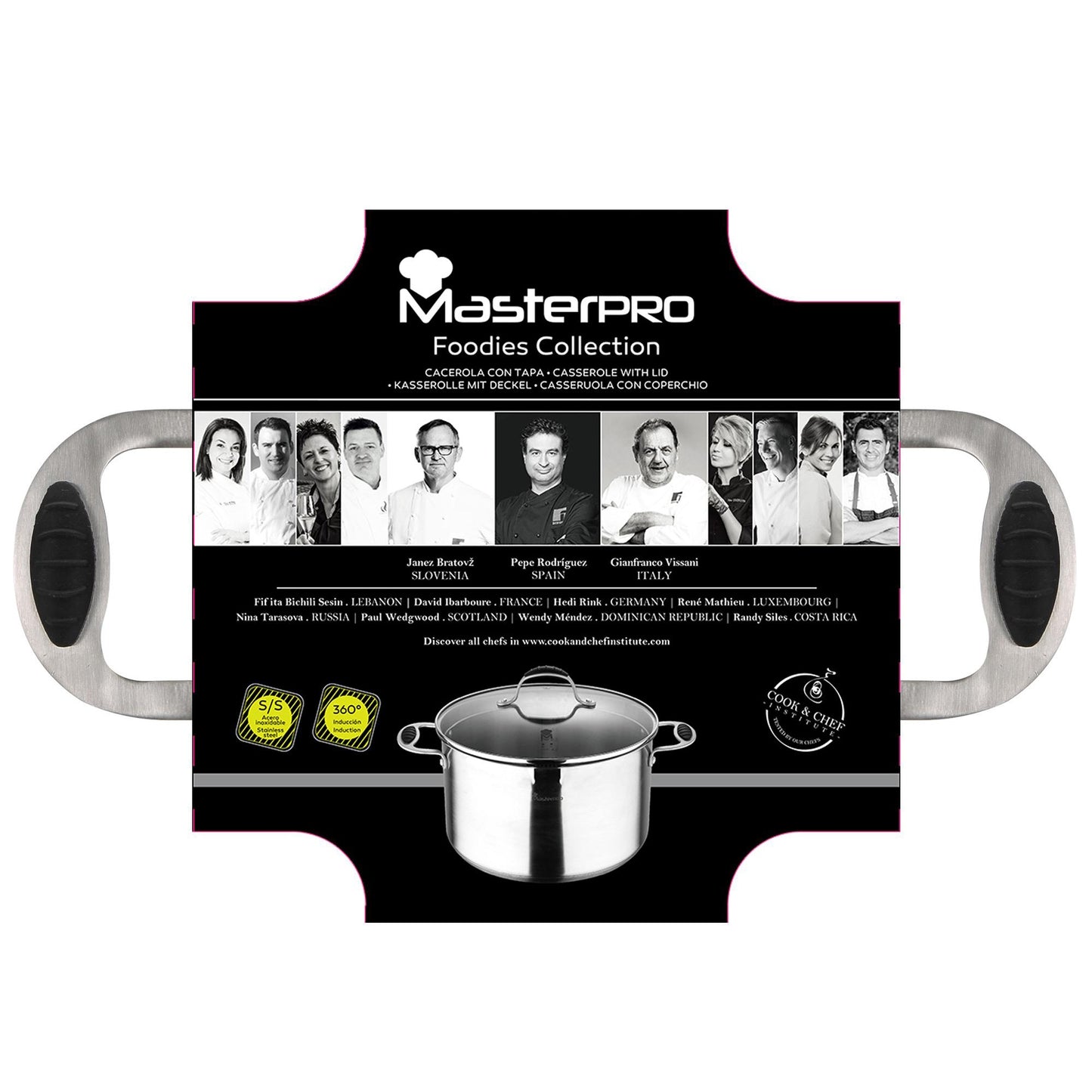 Stock Pot 28x16.5cm 9,8l Acero Inox Ind C/tapa Foodies Mp_3