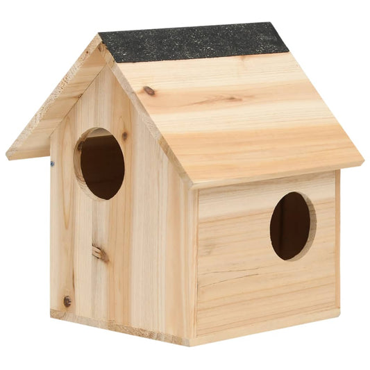 Vidaxl Casa Para Ardillas Madera Maciza De Abeto 26x25x29 Cm_0